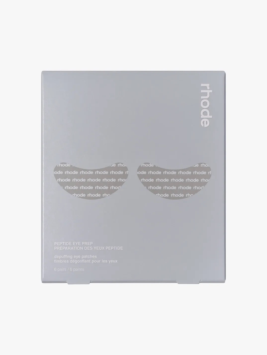 Rhode Peptide Eye Prep - chłodzące hydrożelowe płatki pod oczy z nadrukiem rhode, 6 par | Ellemania