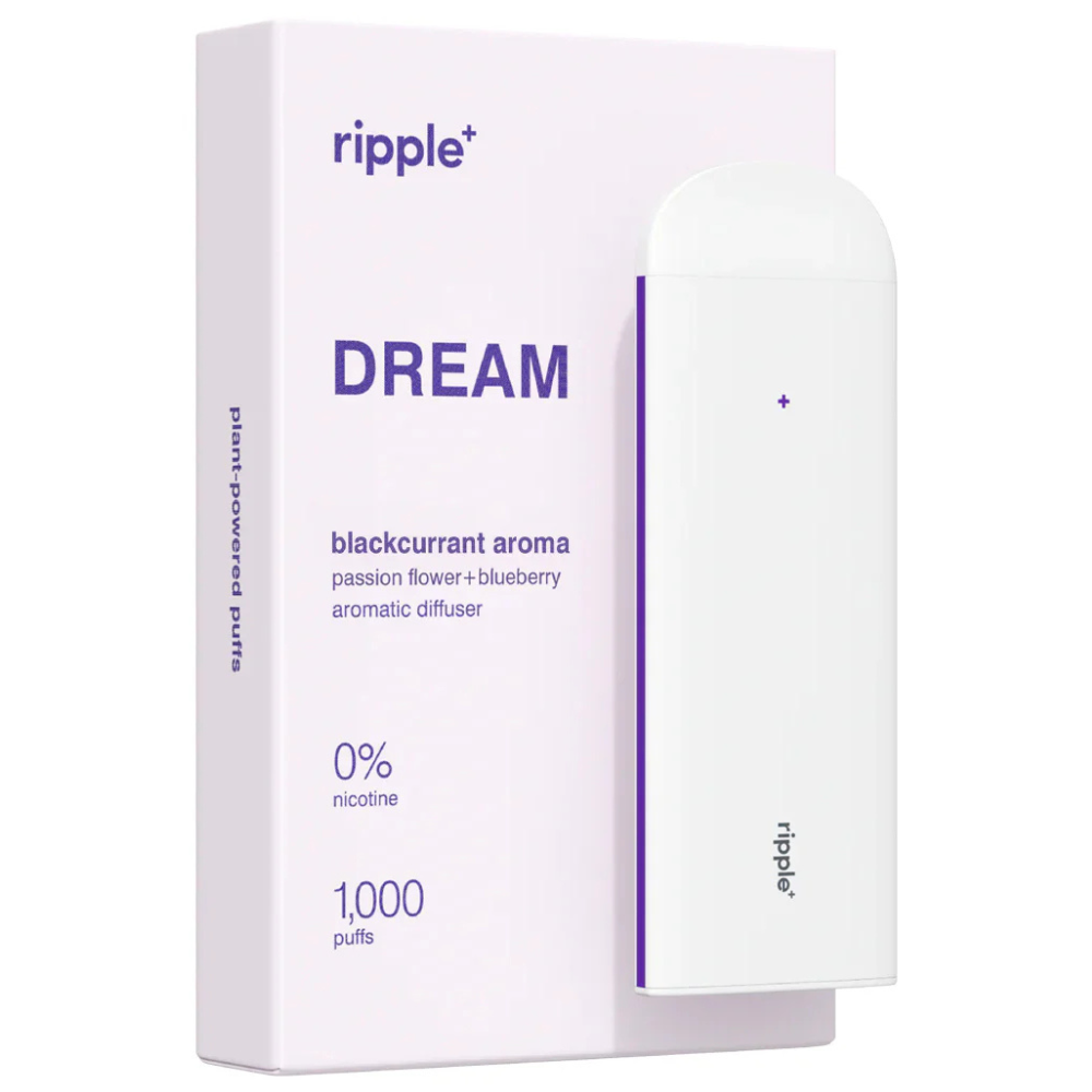 Ripple+ RELAX Lawenda Dyfuzor - aromaterapeutyczny inhalator bez nikotyny z jaśminem i rumiankiem