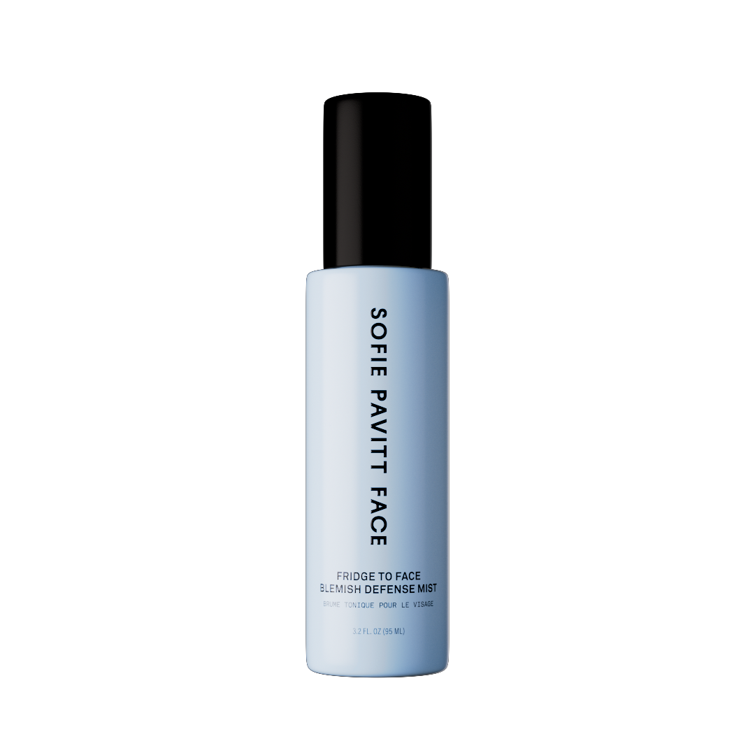 Sofie Pavitt Fridge to Face Blemish Defense Mist - chłodząca mgiełka przeciw niedoskonałościom z niacynamidem 95 ml