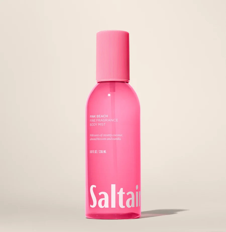 Saltair Body Mist Pink Beach - kokosowa mgiełka do ciała 236 ml | Ellemania