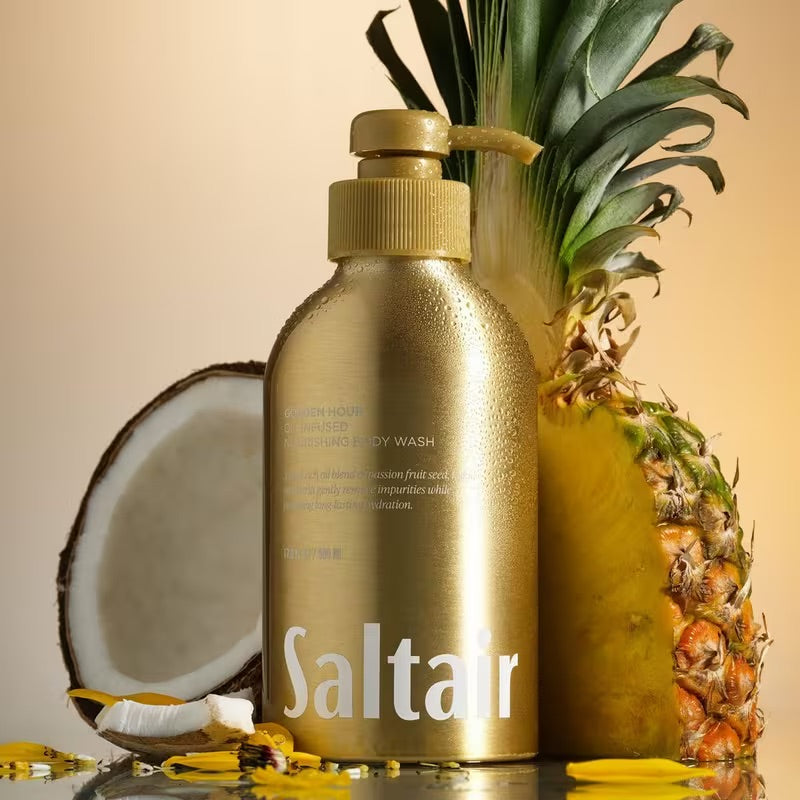 Saltair Golden Hour Oil-Infused Nourishing Body Wash - odżywczy żel pod prysznic z olejami 500 ml