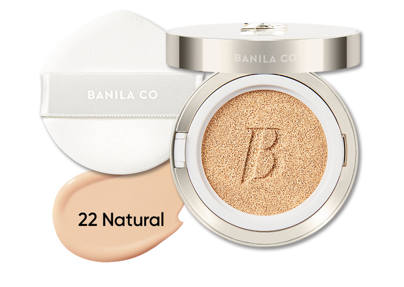 Banila Co Covericious Ultimate White Cushion Moisture SPF50+ PA+++ - nawilżający podkład w poduszce 14 g