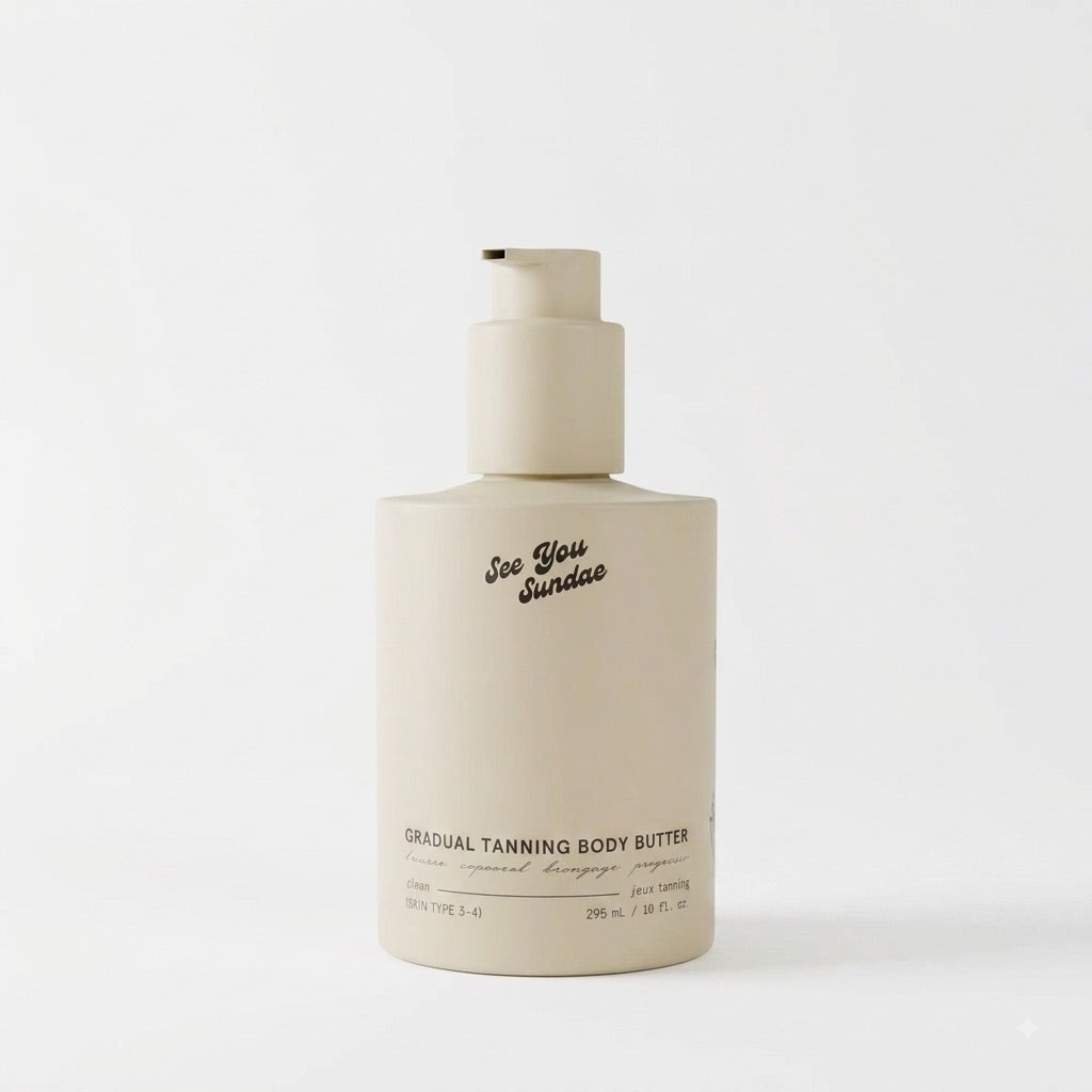 See You Sundae Tanning Body Butter - samoopalające masło do ciała ze stopniową opalenizną i DHA 300 ml