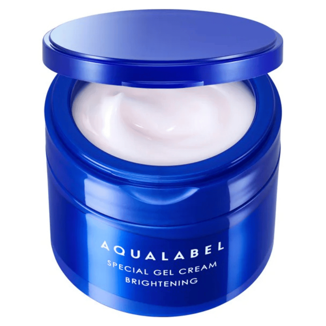 Shiseido Aqualabel Special Gel Cream Brightening - rozświetlający krem-żel all-in-one 5w1 z kwasem hialuronowym 90 g