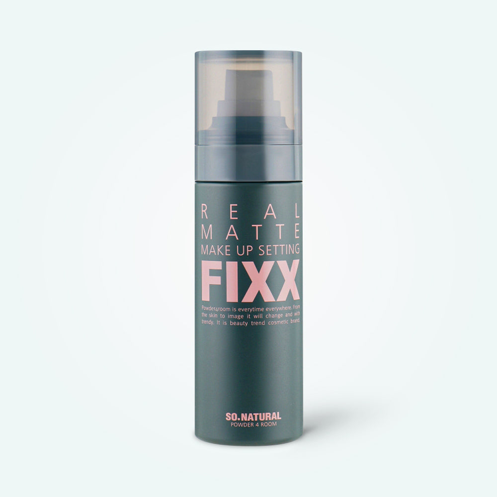 So Natural Real Matte Make Up Setting Fixx - matujący spray utrwalający makijaż 75 ml