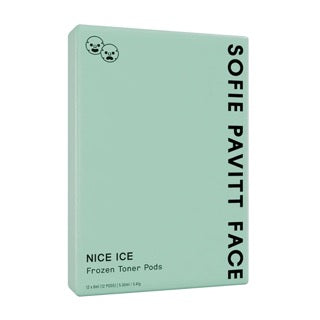 Sofie Pavitt Face Nice Ice Frozen Toner Pads - mrożone płatki tonizujące z krioterapią 63.6 ml