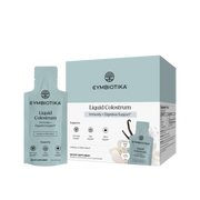 Cymbiotika Liquid Colostrum Liposomalne Siara - płynna siara bydlęca w saszetkach o wysokiej biodostępności 10 ml