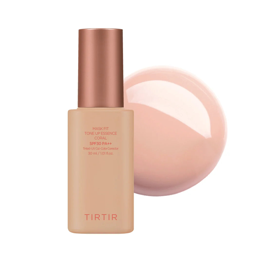 TIRTIR Mask Fit Tone Up Essence - rozświetlająca baza pod makijaż SPF30 z niacynamidem 30 ml