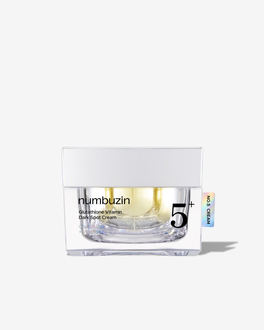Numbuzin No. 5+ Vitamin Glutathione Dark Spot Laser Cream - rozjaśniający krem redukujący przebarwienia z glutationem 50 ml