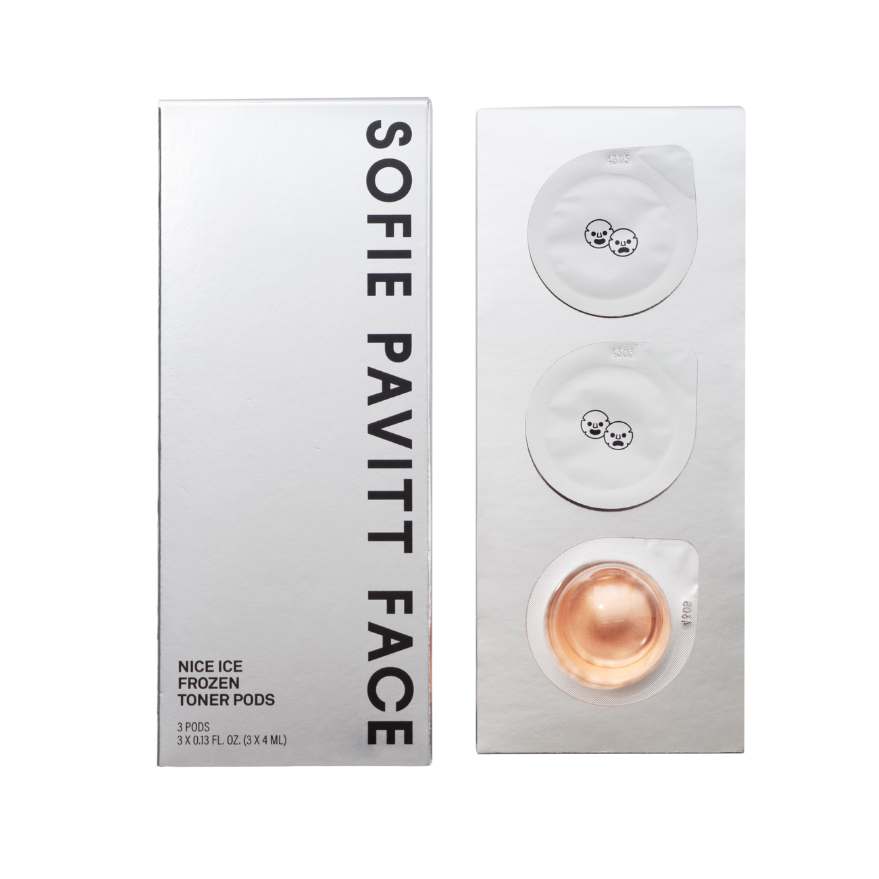 Sofie Pavitt Face Nice Ice Frozen Toner Pads