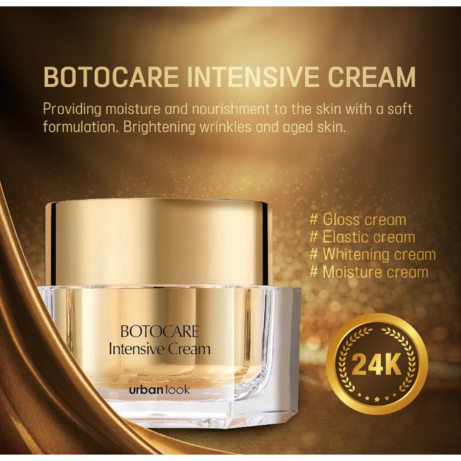 Urban Look Cosmeceuticals Botocare Intensive Cream - intensywny krem przeciwzmarszczkowy ze złotem i oligopeptydem 50 ml