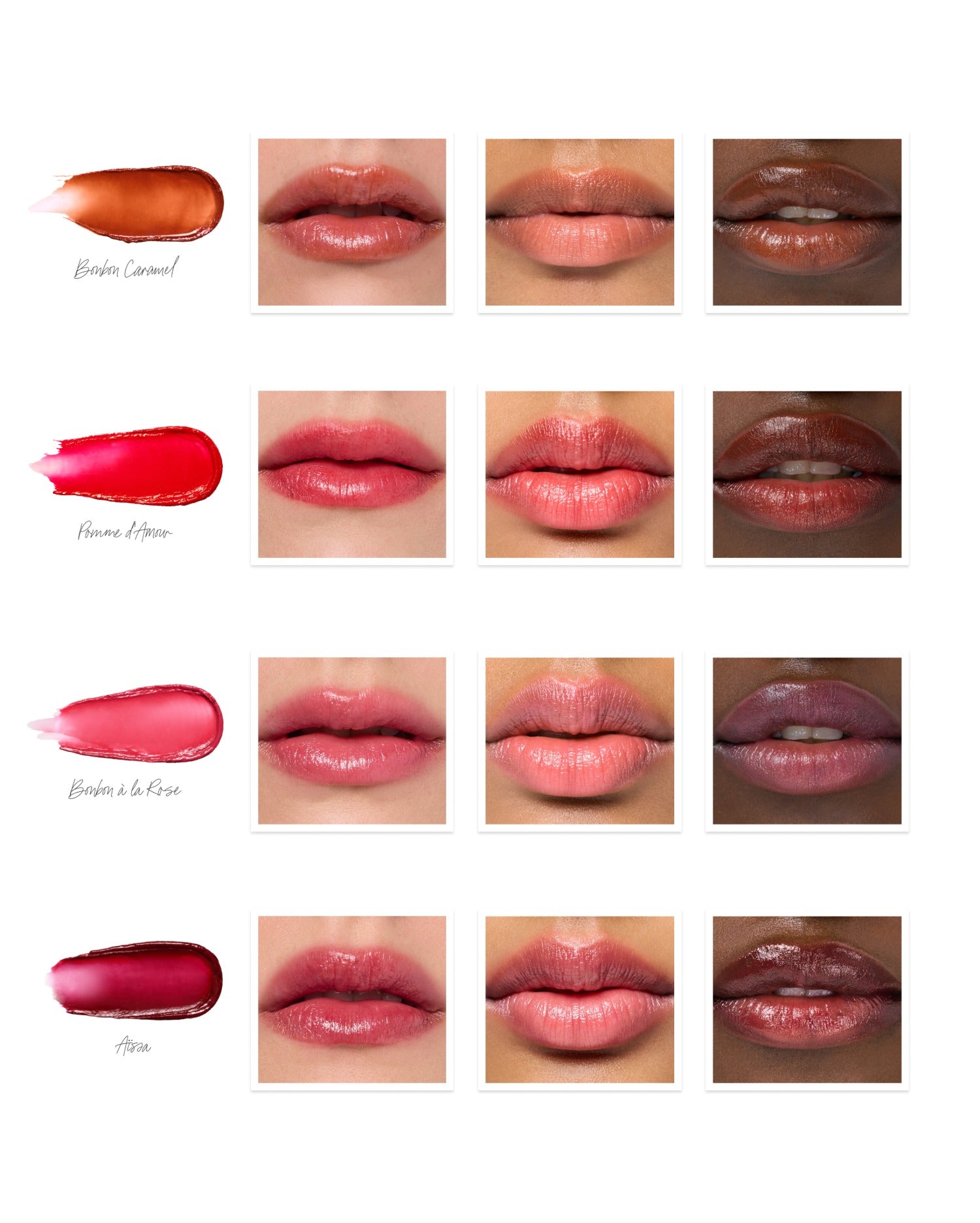 Violette_FR Bisou Jelly Sheer Shine Lipstick - nawilżająca szminka z żelową warstwą i witaminą E 2.5 g