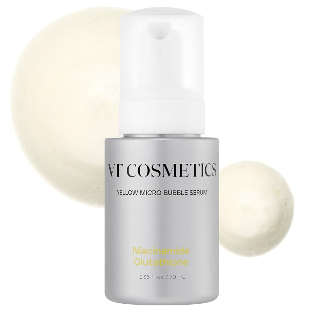 VT Cosmetics Niacinamide Glutathione Yellow Micro Bubble Serum
