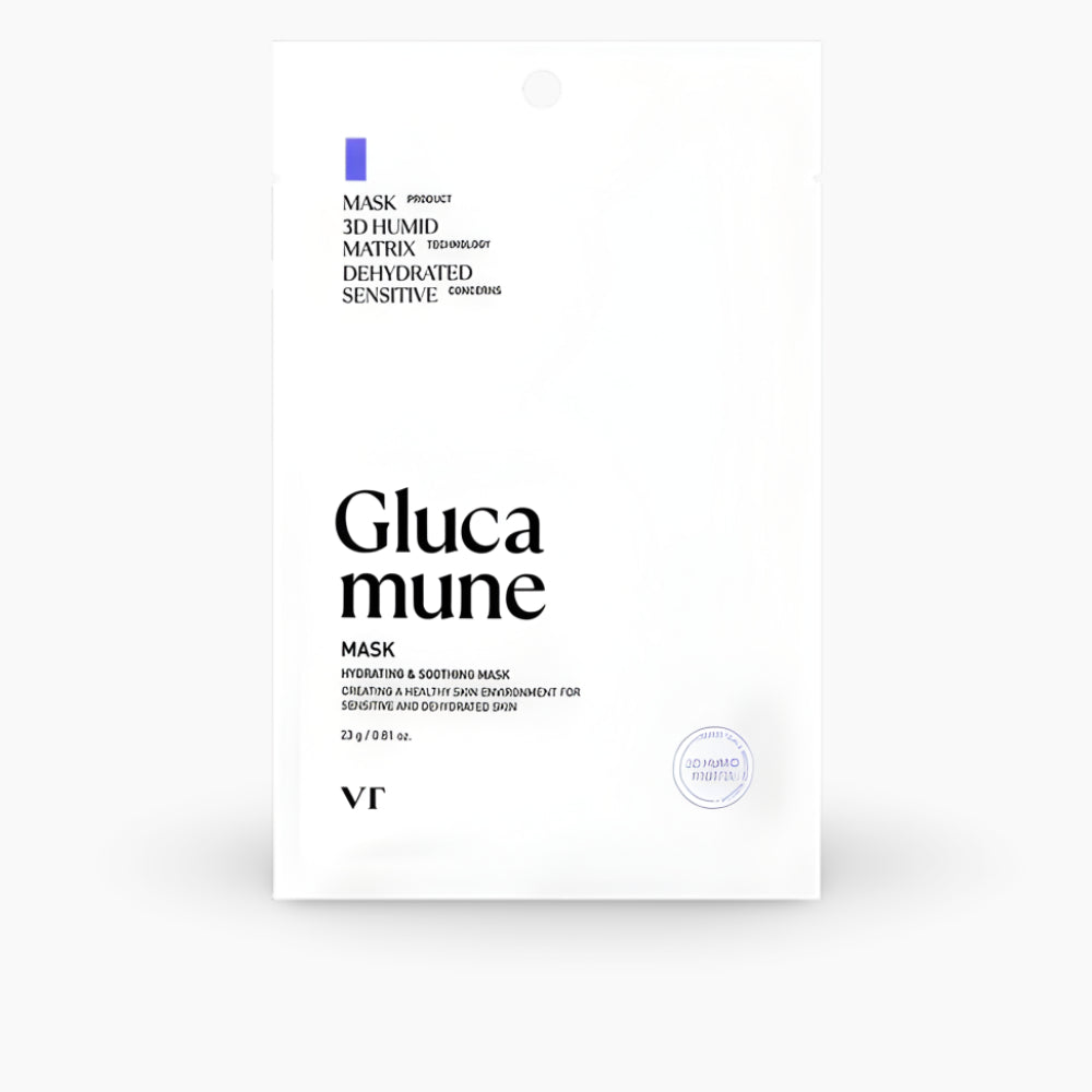 VT Cosmetics Cica Glucamune Mask - kojąco-nawilżająca maska w płachcie z Glucamune 40 g