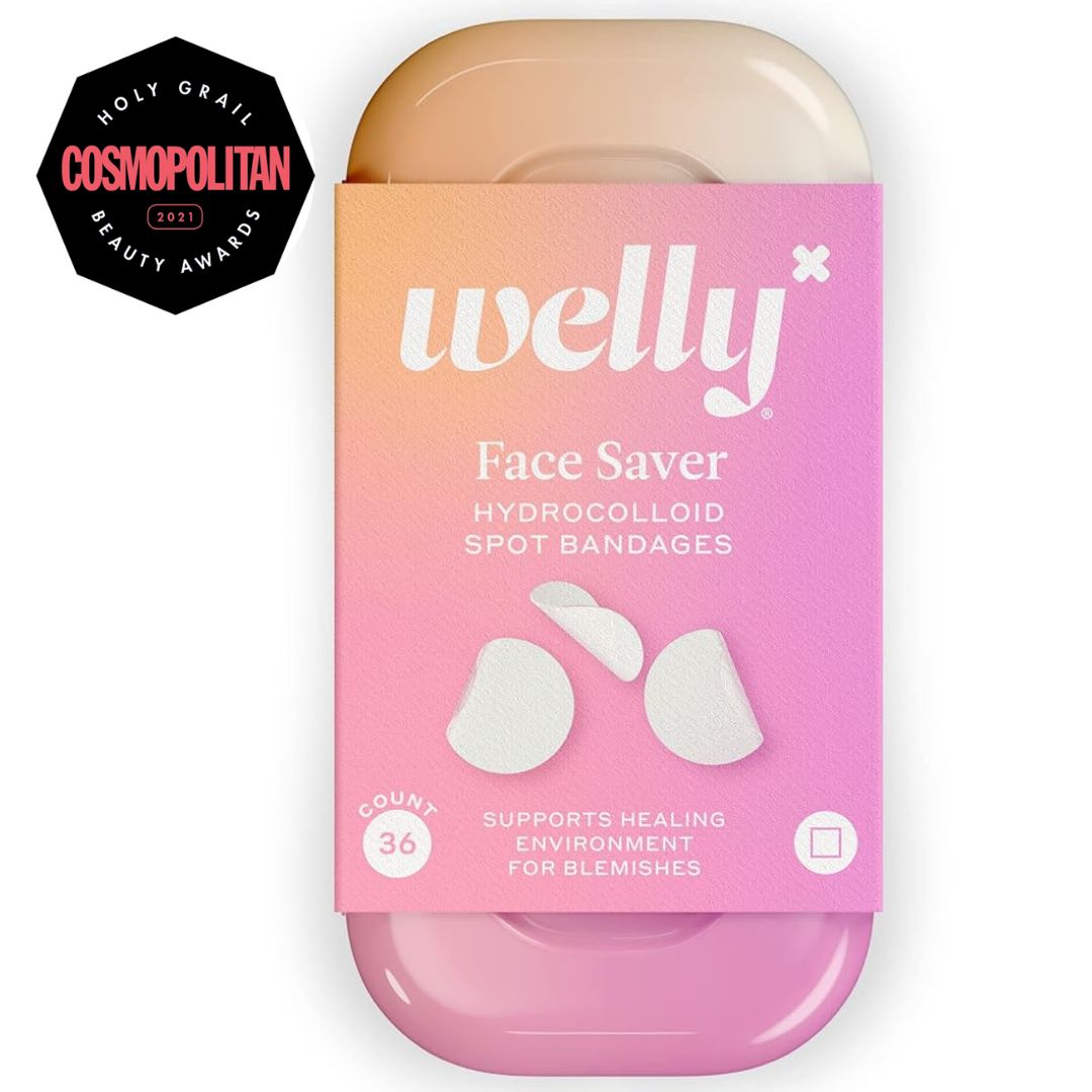 Welly Face Savers Spot Hydrocolloid Blemish Patches - hydrokoloidowe plastry na wypryski bez substancji leczniczych