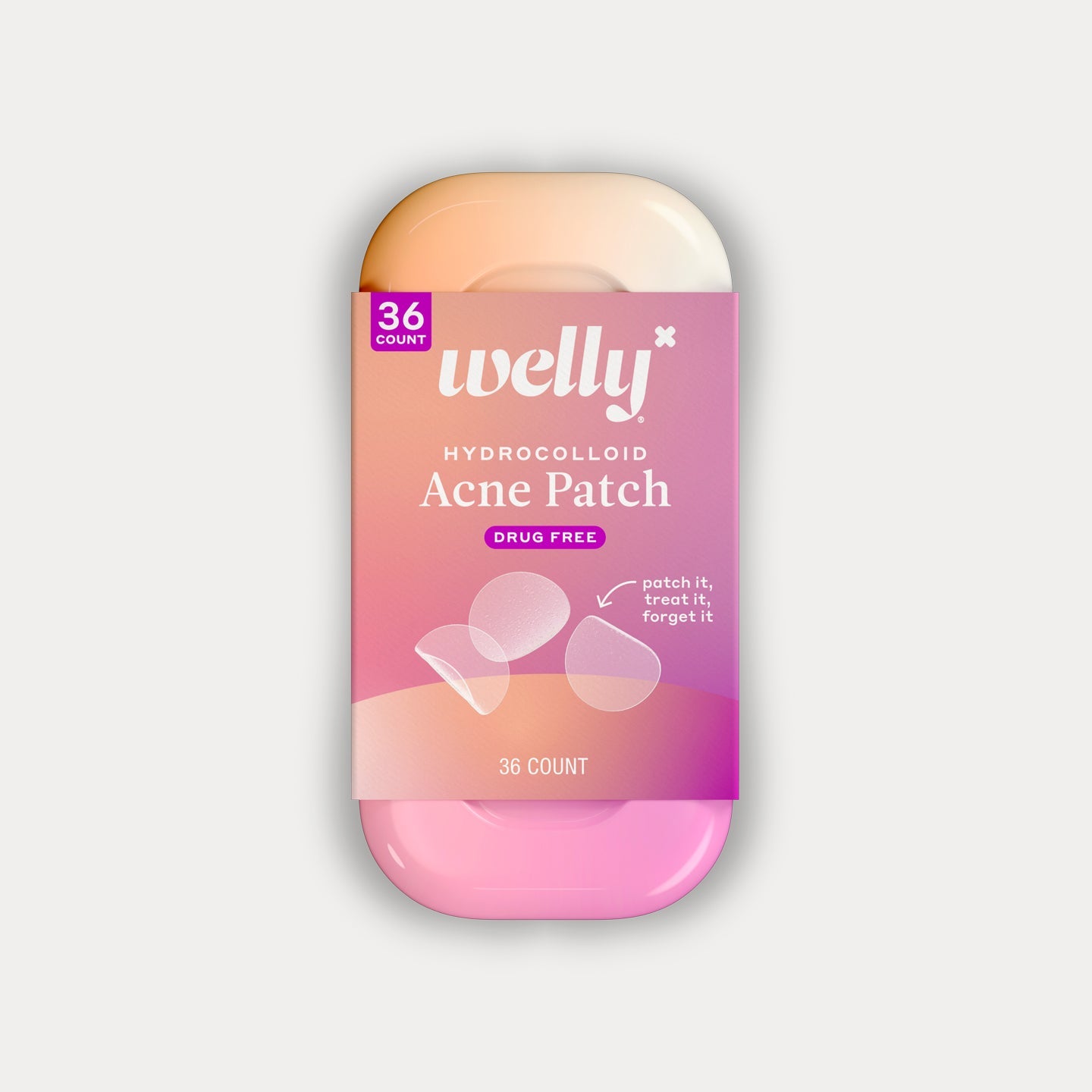 Welly Face Savers Spot Hydrocolloid Blemish Patches 36 count