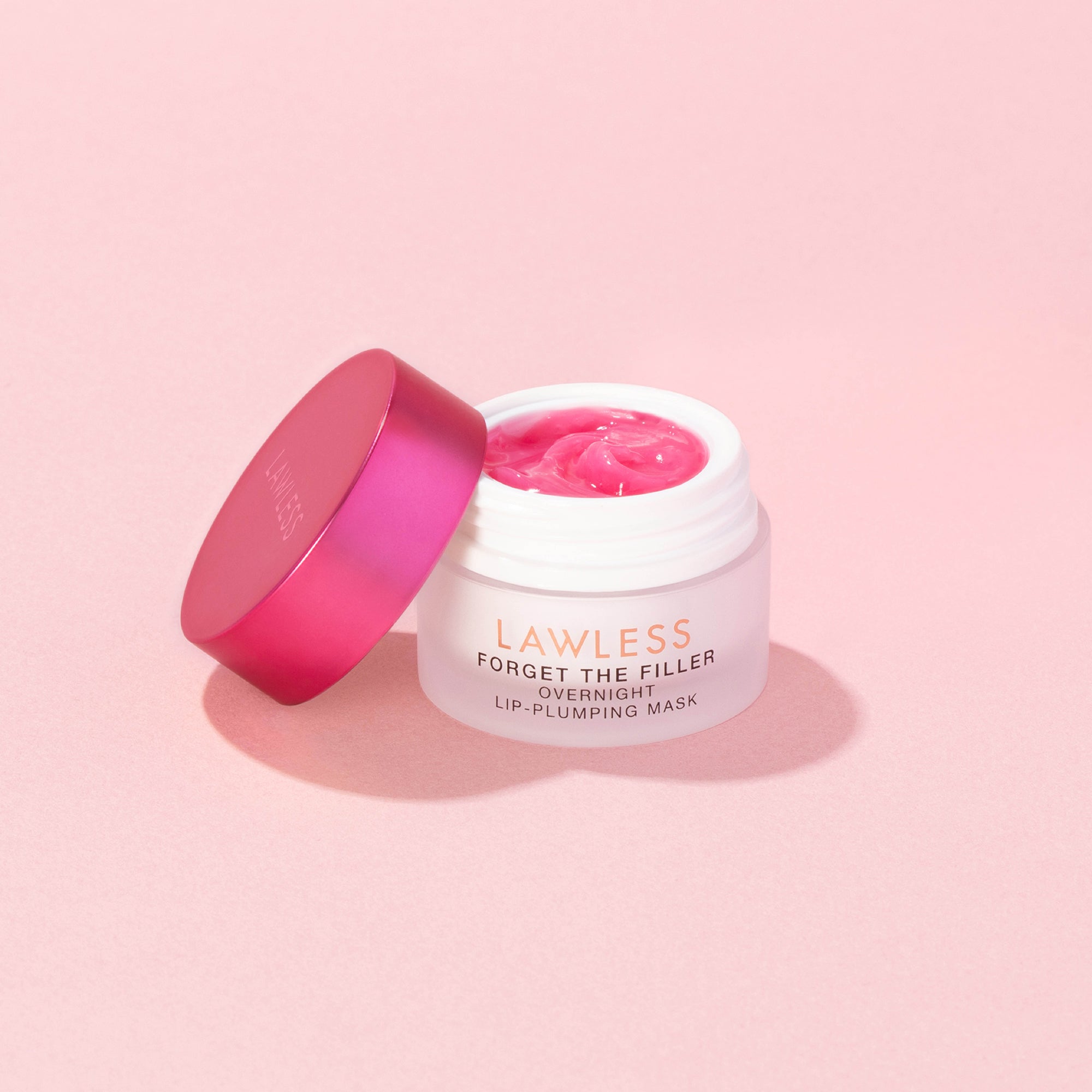 Lawless Forget The Filler Lip Plumping Mask - nocna maseczka powiększająca usta z ceramidami i kwasem hialuronowym 8 ml