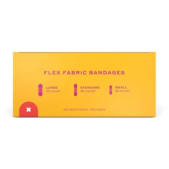 Welly Flex Fabric Bandages The Pattern Pack Refill - 14 patterns, 3 sizes, 100 count