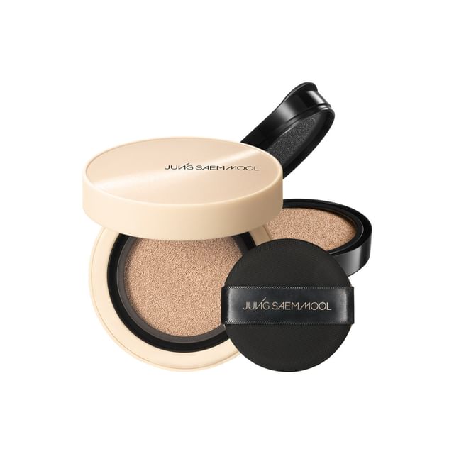 Jung Saem Mool Essential Skin Nuder Cover Layer Cushion - cushion foundation with refill SPF50+ 28g