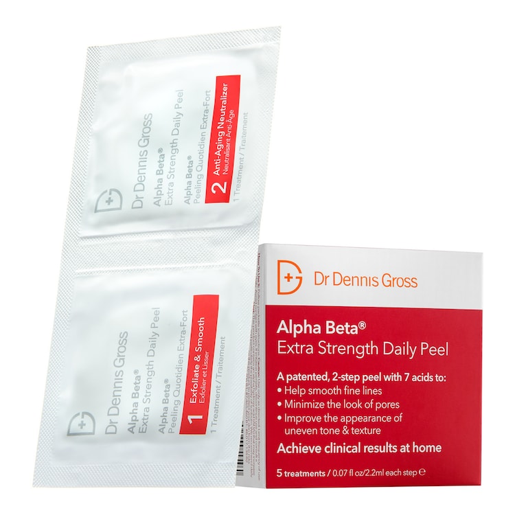 Dr. Dennis Gross Alpha Beta Extra Strength Daily Peel Pads - two-step AHA/BHA peel pads 30 pcs.