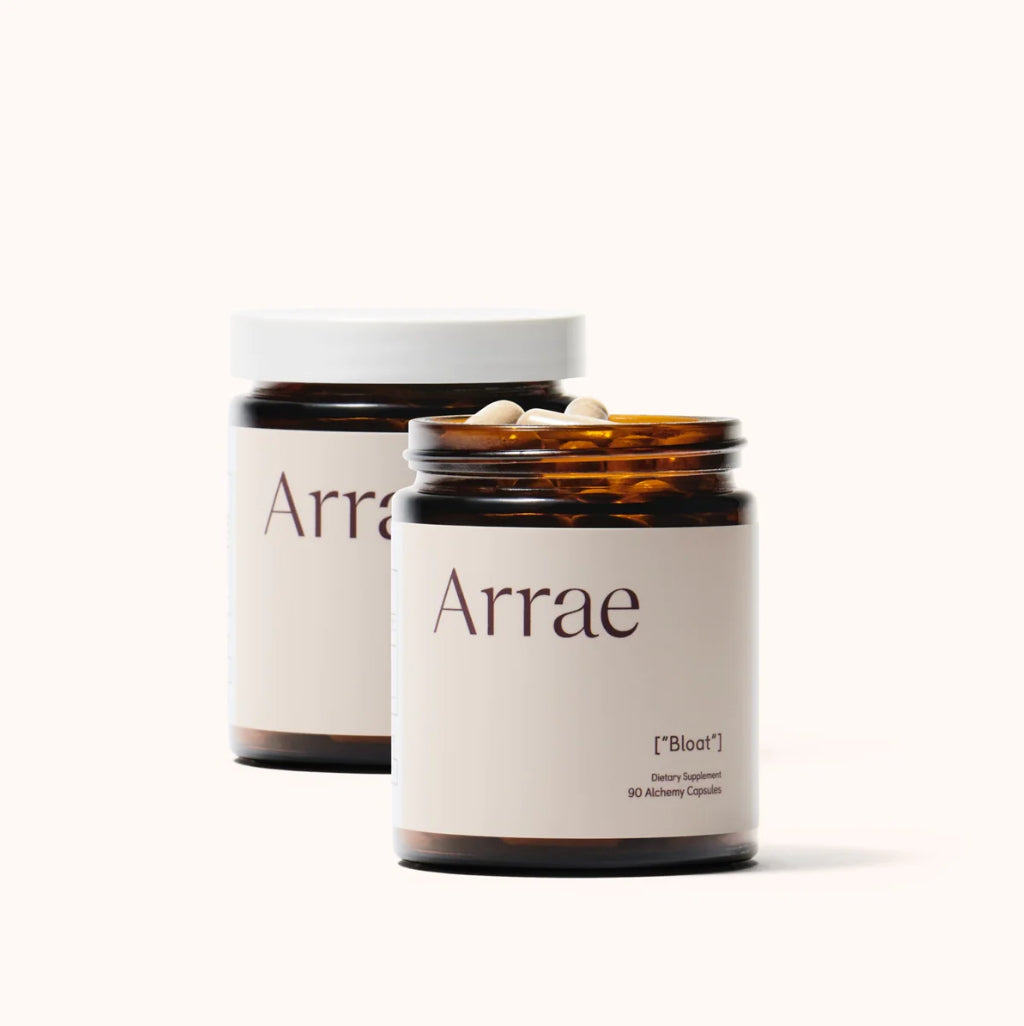 Arrae Bloat Alchemy - suplement diety z organicznymi ziołami i enzymami na wzdęcia i trawienie