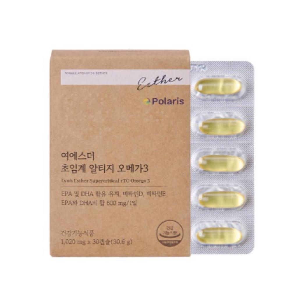 Esther Formula Lyuh Supercritical rTG Omega 3