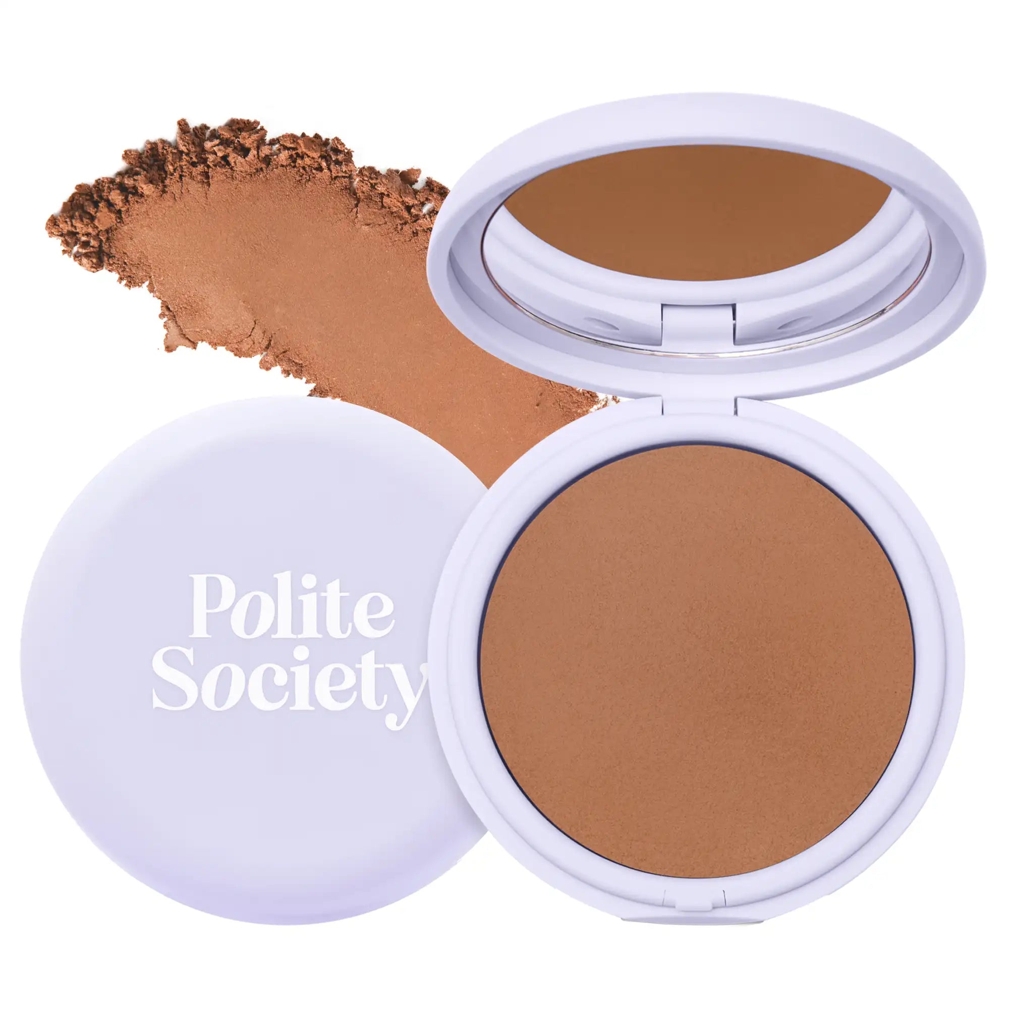 Polite Society Cabana Club Bronzer - matowy puder brązujący z kwasem hialuronowym 5 g