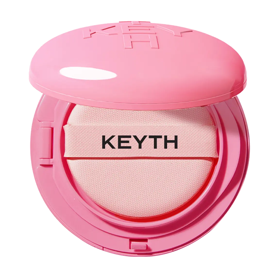 Keyth Pink Magnet Cushion SPF 40 PA++ - illuminating compact foundation with moisturizing essence 15 g