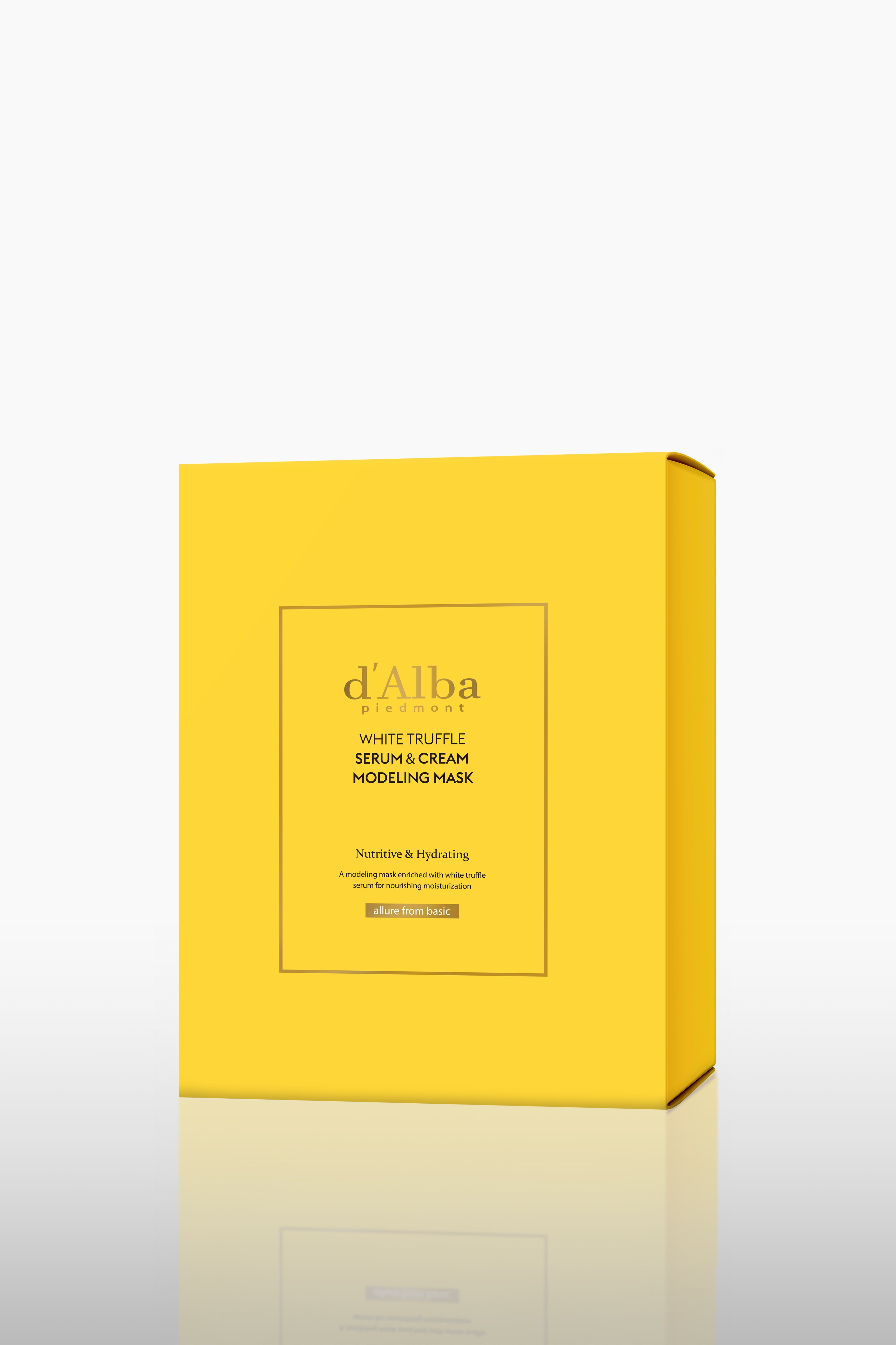 d'Alba White Truffle Serum & Cream Modeling Mask