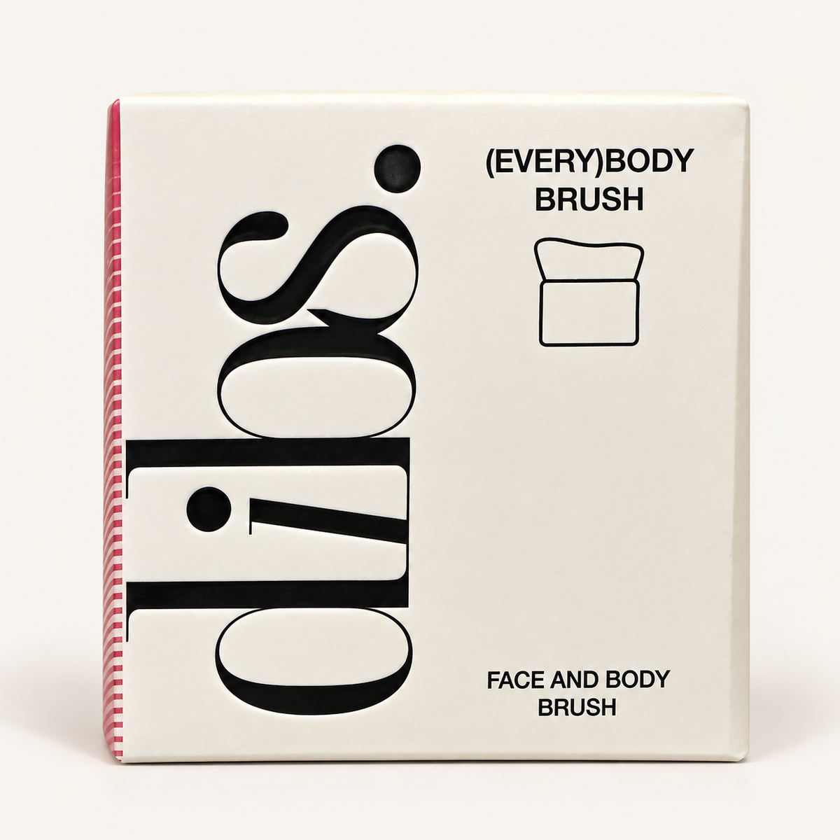 DIBS Beauty (Every)Body Brush - kartonowe pudełko pędzla do twarzy i ciała | Ellemania