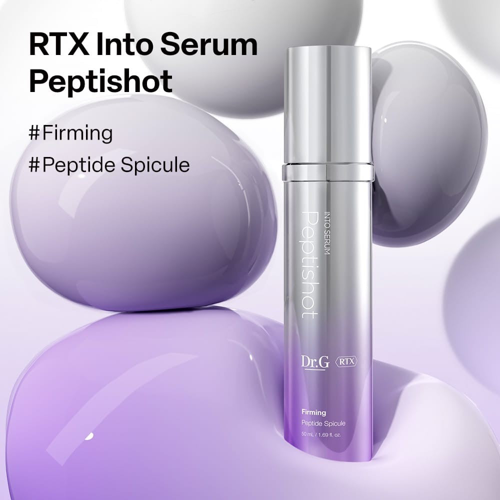 Dr.G RTX Into Serum Peptishot - ujędrniające serum peptydowe do twarzy z retinatem i technologią Pepti-Aero Spicule 50 ml