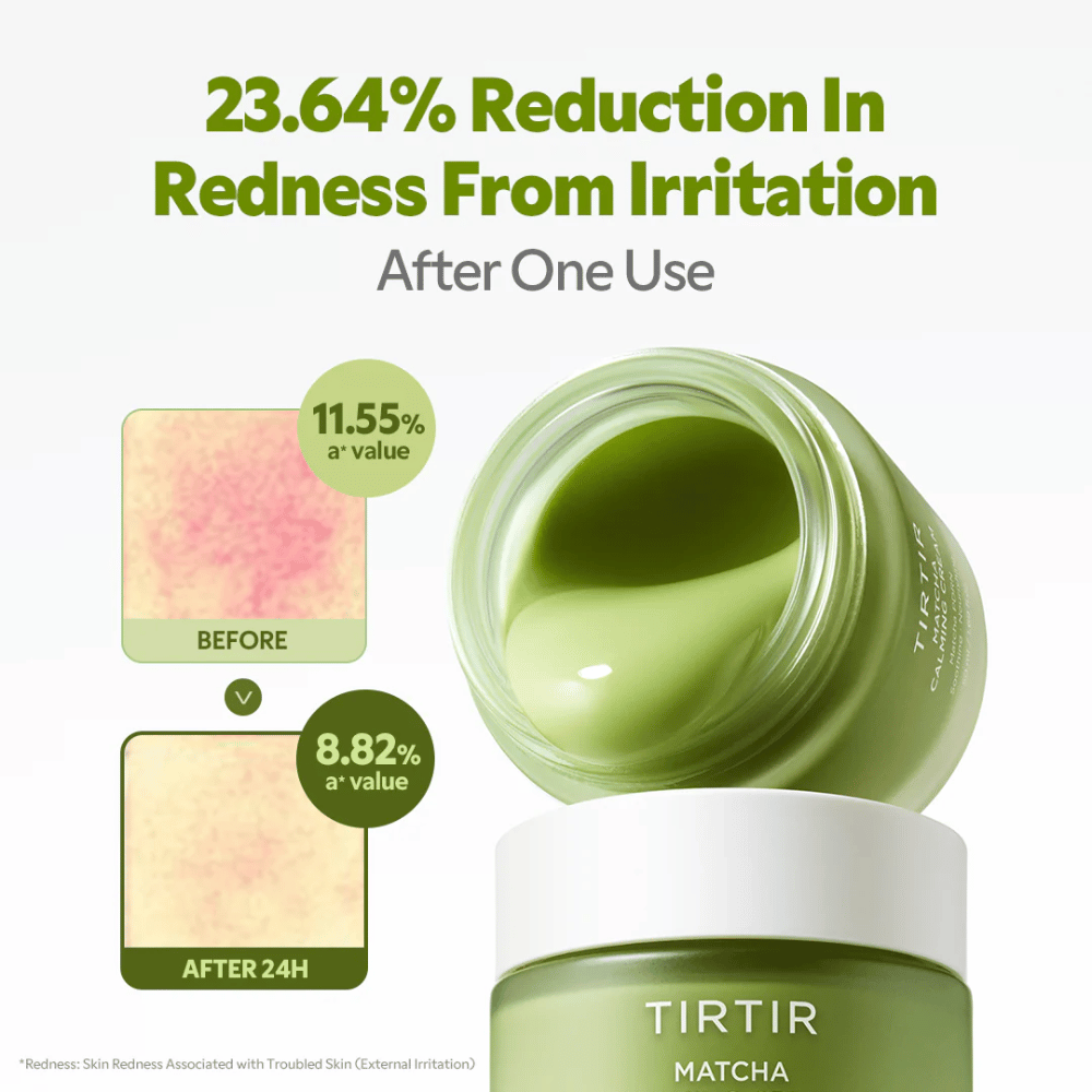 Tirtir Matcha Calming Cream - kojący krem z Matcha-PDRN redukujący zaczerwienienia 50 ml