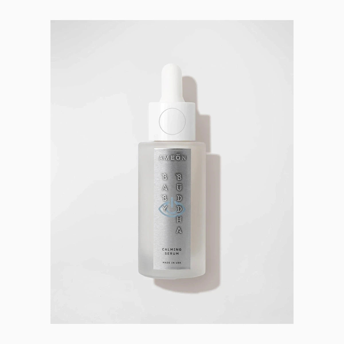 AMEON Baby Buddha Calming Serum 30 ml, szklana butelka z pipetą z przodu | Ellemania