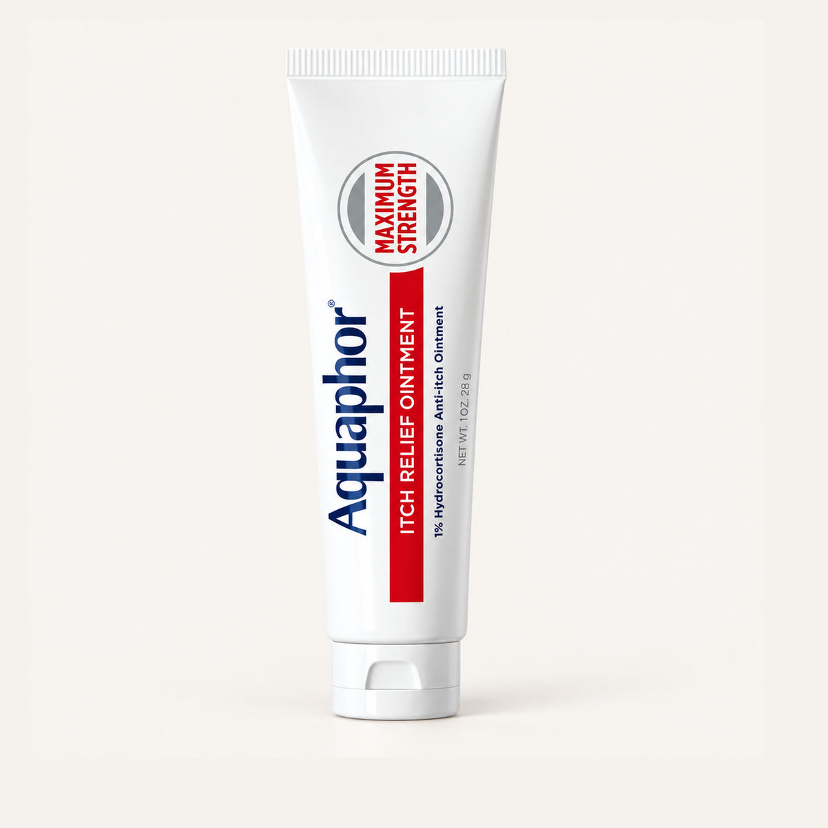 Aquaphor Itch Relief Maximum Strength 56 g, tuba z przodu | Ellemania