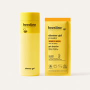 Beesline Shower Gel Powder Refill Honey & Neroli - butelka Forever i saszetka z proszkiem | Ellemania