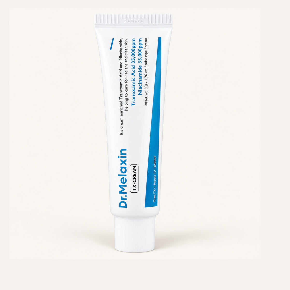 Dr.Melaxin TX-Cream 50 g, tubka z kremem z przodu | Ellemania