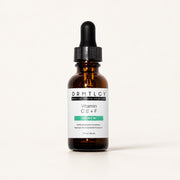 DRMTLGY Vitamin CE + F Serum 30 ml - butelka z ciemnego szkła z pipetą, widok z przodu | Ellemania