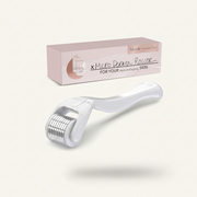 Ellemania Kitsch Micro Derma Roller 0.25mm z białą rączką i opakowaniem do domowej pielęgnacji twarzy
