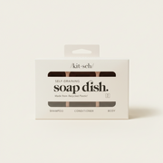 Opakowanie ellemania Kitsch Eco-Friendly Soap Dish z recyklingowanego plastiku na kostki myjące