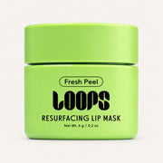 Loops Fresh Peel Mini Lip Mask złuszczająca maska do ust 6 g, słoiczek z przodu | Ellemania