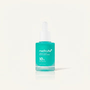 Serum Medicube Azelaic Acid 16 BB w turkusowej szklanej butelce z zakraplaczem od ellemania