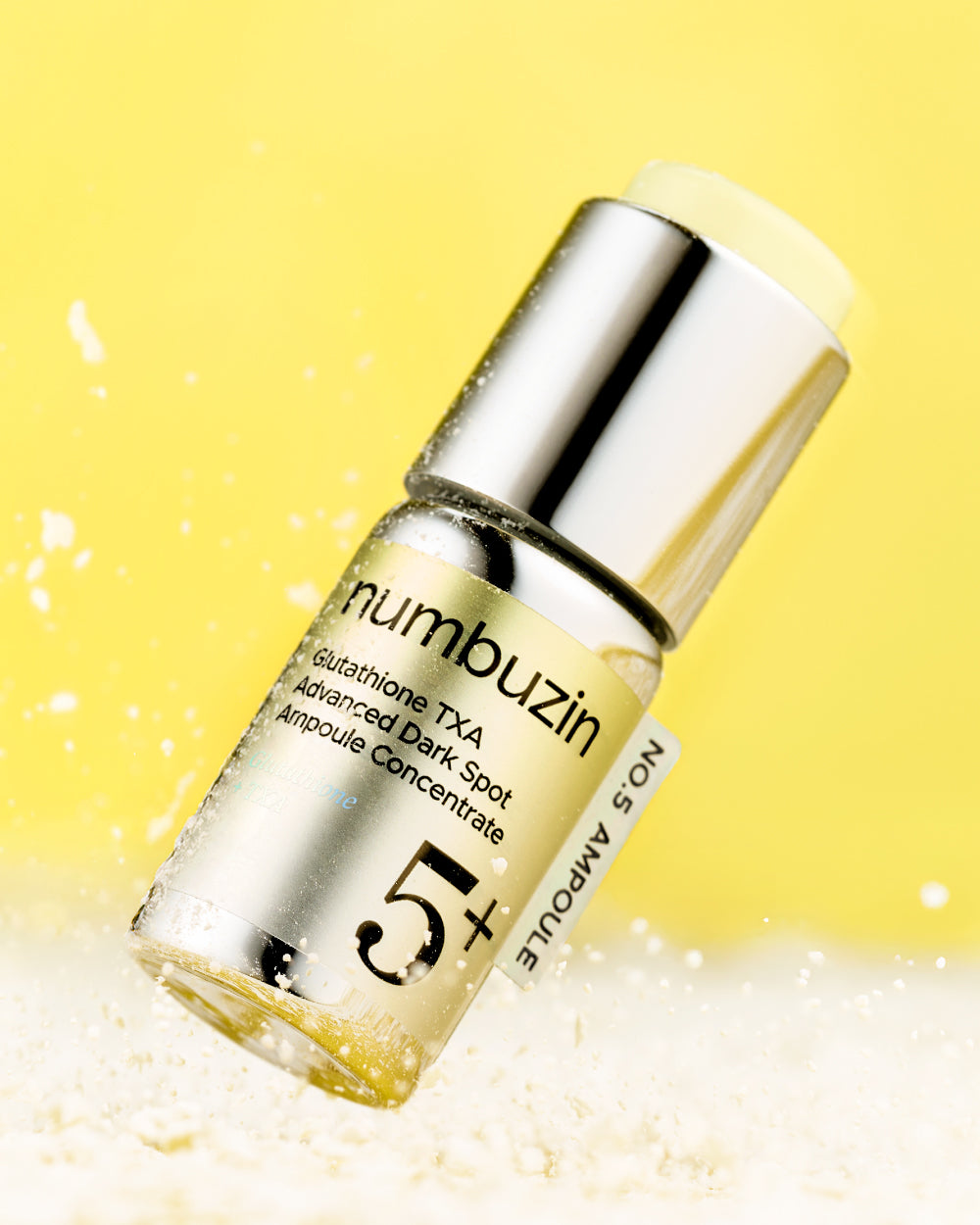 numbuzin No.5 Glutathione TXA Advanced Dark Spot Ampoule Concentrate - ampułka z proszkiem glutationu | Ellemania