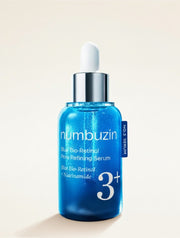 Niebieskie serum Numbuzin No.3 Blue Bio-Retinol w szklanej butelce z pipetą, dostępne w sklepie ellemania