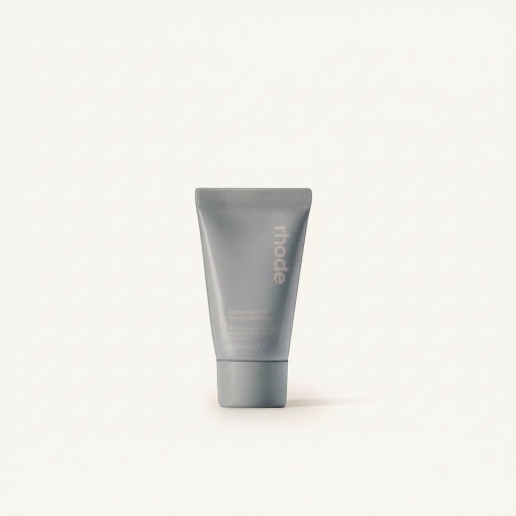 Balsam nawilżający Rhode Skin Barrier Butter w szarej tubce od ellemania z ceramidami i kwasem hialuronowym