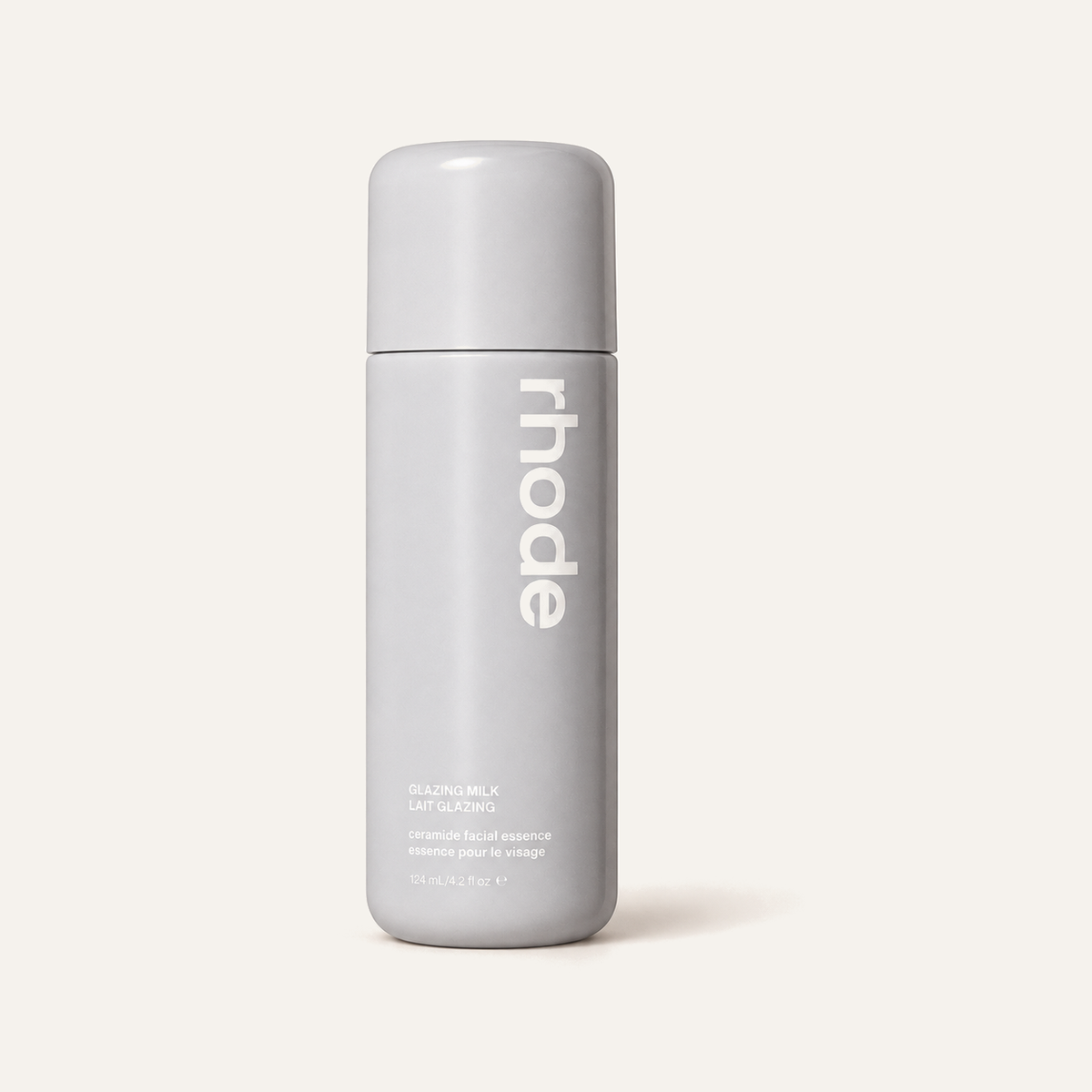 Rhode Skin Glazing Milk, grey bottle, front view | Ellemania