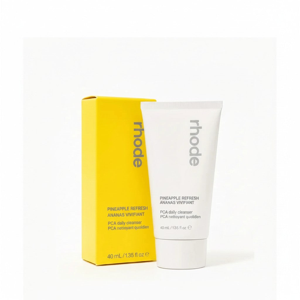 Rhode Skin Pineapple Refresh PGA Daily Cleanser - tuba żelu i kartonik | Ellemania