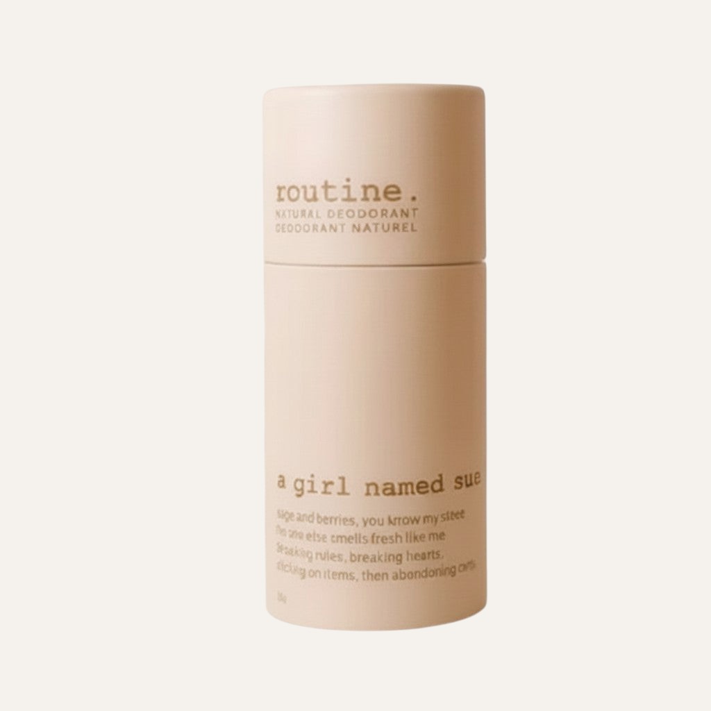 Routine Natural Deodorant 50 g, pojemnik cylindryczny z przodu | Ellemania