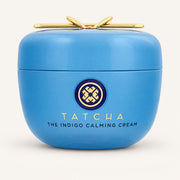 Tatcha The Indigo Calming Cream 50 ml, niebieski słoik z przodu | Ellemania