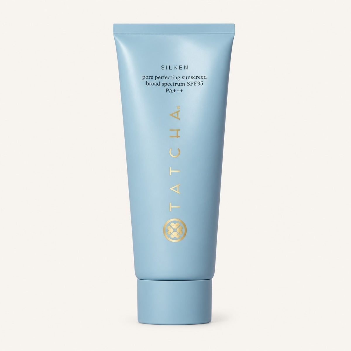 Tatcha Silken Sunscreen SPF 35 - tubka kremu z filtrem, matująca baza do twarzy | Ellemania