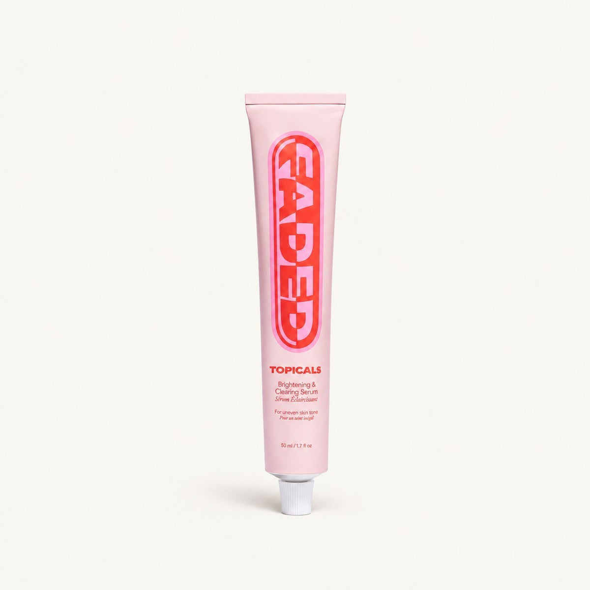 Topicals Faded Brightening & Clearing Serum - różowa tuba z napisem Faded, 50 ml | Ellemania